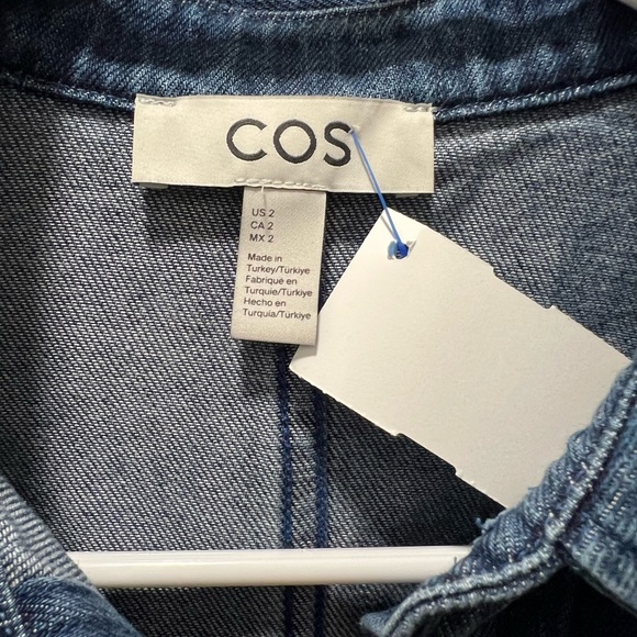 COS Structured Denim Shirt Dress - Picture 4 of 10